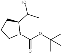 1-Pyrrolidinecarboxylic acid, 2-(1-hydroxyethyl)-, 1,1-dimethylethyl ester, (2S)-|