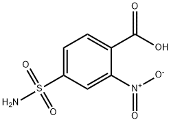 2-Nitro-4-sulfamoylbenzoic acid,29092-31-7,结构式