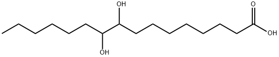 Hexadecanoic acid, 9,10-dihydroxy-,29242-09-9,结构式