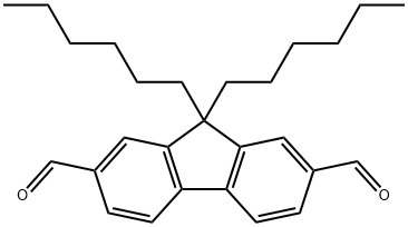 9,9-二己基-9H-芴-2,7-二甲醛 结构式