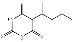 戊硫代巴比妥钠杂质A (EP), 29639-67-6, 结构式