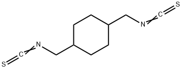 Cyclohexane, 1,4-bis(isothiocyanatomethyl)- Struktur