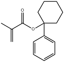 1-phenylcyclohexyl methacrylate 结构式