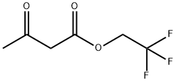Butanoic acid, 3-oxo-, 2,2,2-trifluoroethyl ester Structure