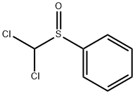 Benzene, [(dichloromethyl)sulfinyl]- Struktur