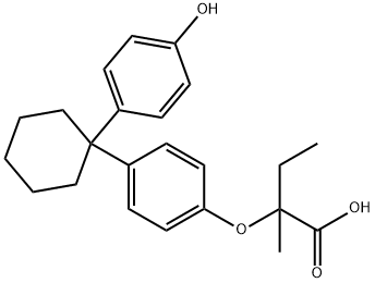 克利贝特杂质, 30299-17-3, 结构式