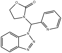 305860-56-4 3-((1H-苯并[D][1,2,3]三唑-1-基)(吡啶-2-基)甲基)噁唑烷-2-酮