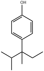 Phenol, 4-(1-ethyl-1,2-dimethylpropyl)- Structure