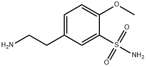 Benzenesulfonamide, 5-(2-aminoethyl)-2-methoxy-,308336-31-4,结构式