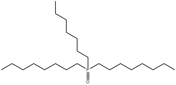 heptyldioctylphosphine oxide Struktur