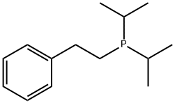 diisopropyl(2-phenylethyl)phosphine Structure