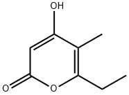 6-Ethyl-4-hydroxy-5-methyl-2H-pyran-2-one,31246-34-1,结构式