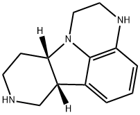 1H-Pyrido[3',4':4,5]pyrrolo[1,2,3-de]quinoxaline, 2,3,6b,7,8,9,10,10a-octahydro-, (6bR,10aS)-