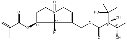 Heliosupine N-oxide, 31701-88-9, 结构式