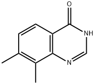 4(3H)-Quinazolinone, 7,8-dimethyl- Structure