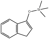 1H-Indene, 3-[(trimethylsilyl)oxy]- 化学構造式