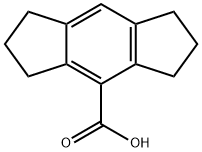 s-Indacene-4-carboxylic acid, 1,2,3,5,6,7-hexahydro- 化学構造式