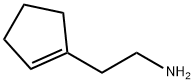 1-Cyclopentene-1-ethanamine Struktur