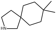 2-Azaspiro[4.5]decane, 8,8-dimethyl- Struktur