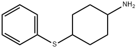 Cyclohexanamine, 4-(phenylthio)- Structure