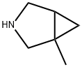 1-甲基-3-氮杂双环[3.1.0]己烷, 32178-61-3, 结构式