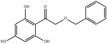 2-(Phenylmethoxy)-1-(2,4,6-trihydroxyphenyl)ethanone
 Structure