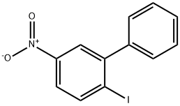 1,1'-Biphenyl, 2-iodo-5-nitro- 结构式