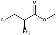 L-Alanine, 3-chloro-, methyl ester 化学構造式