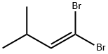 1,1-二溴-3-甲基-1-丁烯 结构式