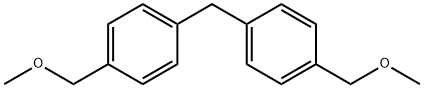 Benzene, 1,1'-methylenebis[4-(methoxymethyl)- 化学構造式