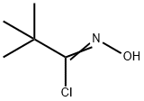 Propanimidoyl chloride, N-hydroxy-2,2-dimethyl- 化学構造式