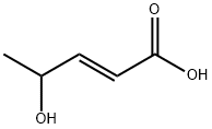 (E)-4-羟基戊-2-烯酸 结构式