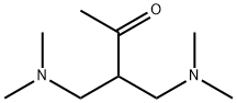 2-Butanone, 4-(dimethylamino)-3-[(dimethylamino)methyl]-,32778-37-3,结构式