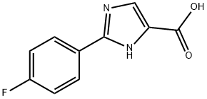 1H-Imidazole-5-carboxylic acid, 2-(4-fluorophenyl)- Structure