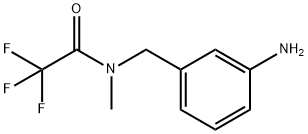 Acetamide, N-[(3-aminophenyl)methyl]-2,2,2-trifluoro-N-methyl- Structure