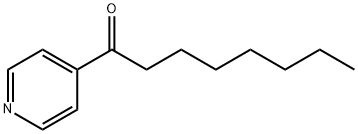 4-辛酰基吡啶, 32921-22-5, 结构式