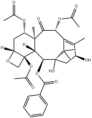 アセチルバッカチンIII, 7- 化学構造式