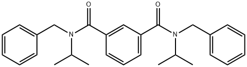 1-N,3-N-dibenzyl-1-N,3-N-di(propan-2-yl)benzene-1,3-dicarboxamide,330466-56-3,结构式