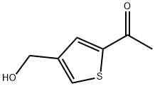 Ethanone, 1-[4-(hydroxymethyl)-2-thienyl]-,33148-88-8,结构式