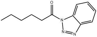 1-(1H-1,2,3-Benzotriazol-1-yl)hexan-1-one 结构式