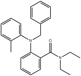 Benzamide, N,N-diethyl-2-[(2-methylphenyl)(phenylmethyl)amino]-