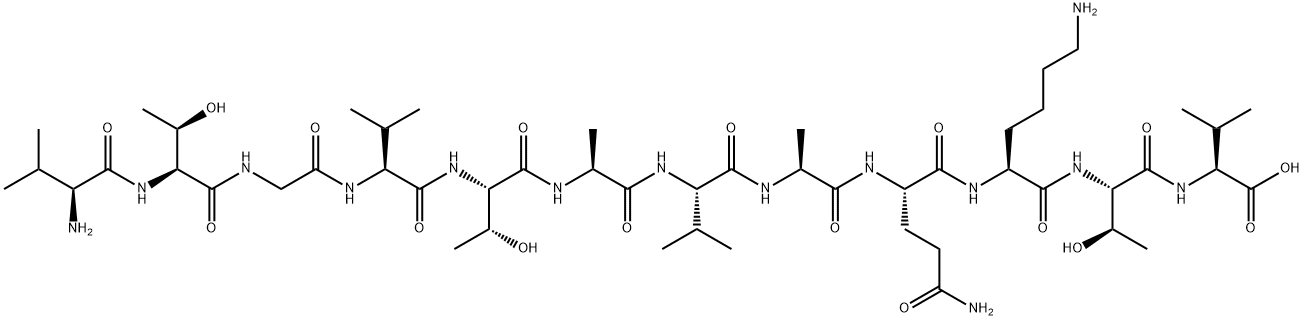 α-Synuclein (71-82) (human) Structure