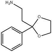 2-(2-phenyl-1,3-dioxolan-2-yl)ethan-1-amine 结构式