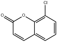 2H-1-Benzopyran-2-one, 8-chloro- Structure