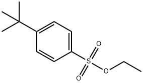 Benzenesulfonic acid, 4-(1,1-dimethylethyl)-, ethyl ester 结构式