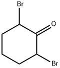 Cyclohexanone, 2,6-dibromo- Structure