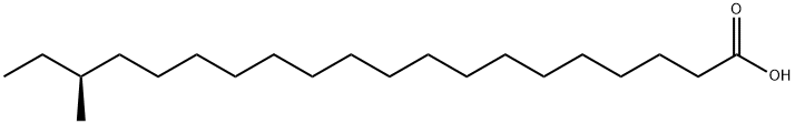 Eicosanoic acid, 18-methyl-, (18S)- Struktur