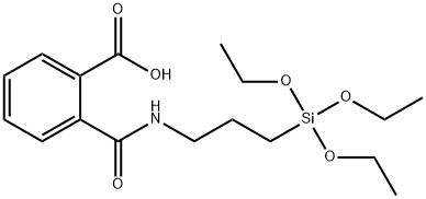 Benzoic acid, 2-[[[3-(triethoxysilyl)propyl]amino]carbonyl]- 化学構造式