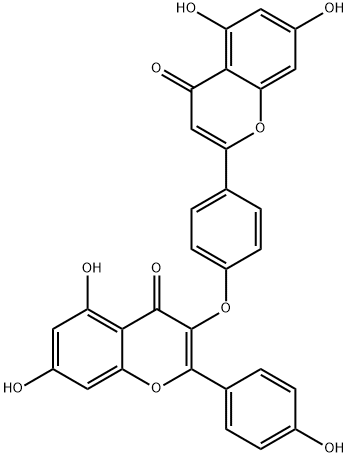 Delicaflavone 化学構造式