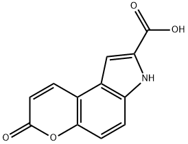 7-Oxo-3,7-dihydropyrano[3,2-e]indole-2-carboxylic Acid Structure